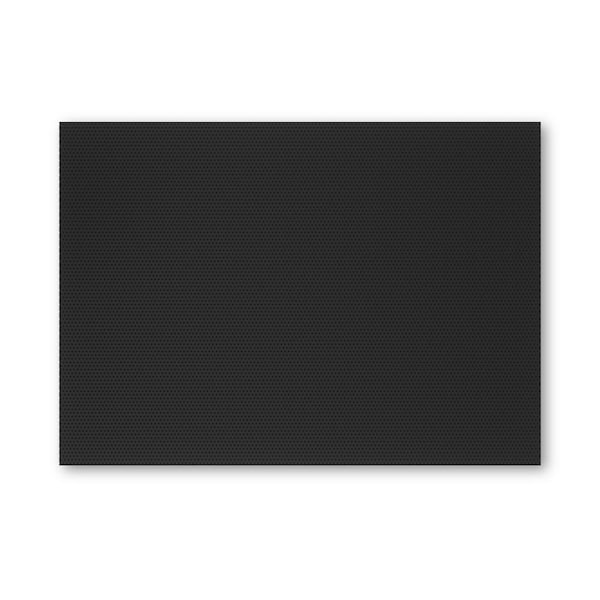 Black Bullet Board 15 in. x 21 in. w/ Concealed Mounting Hardware