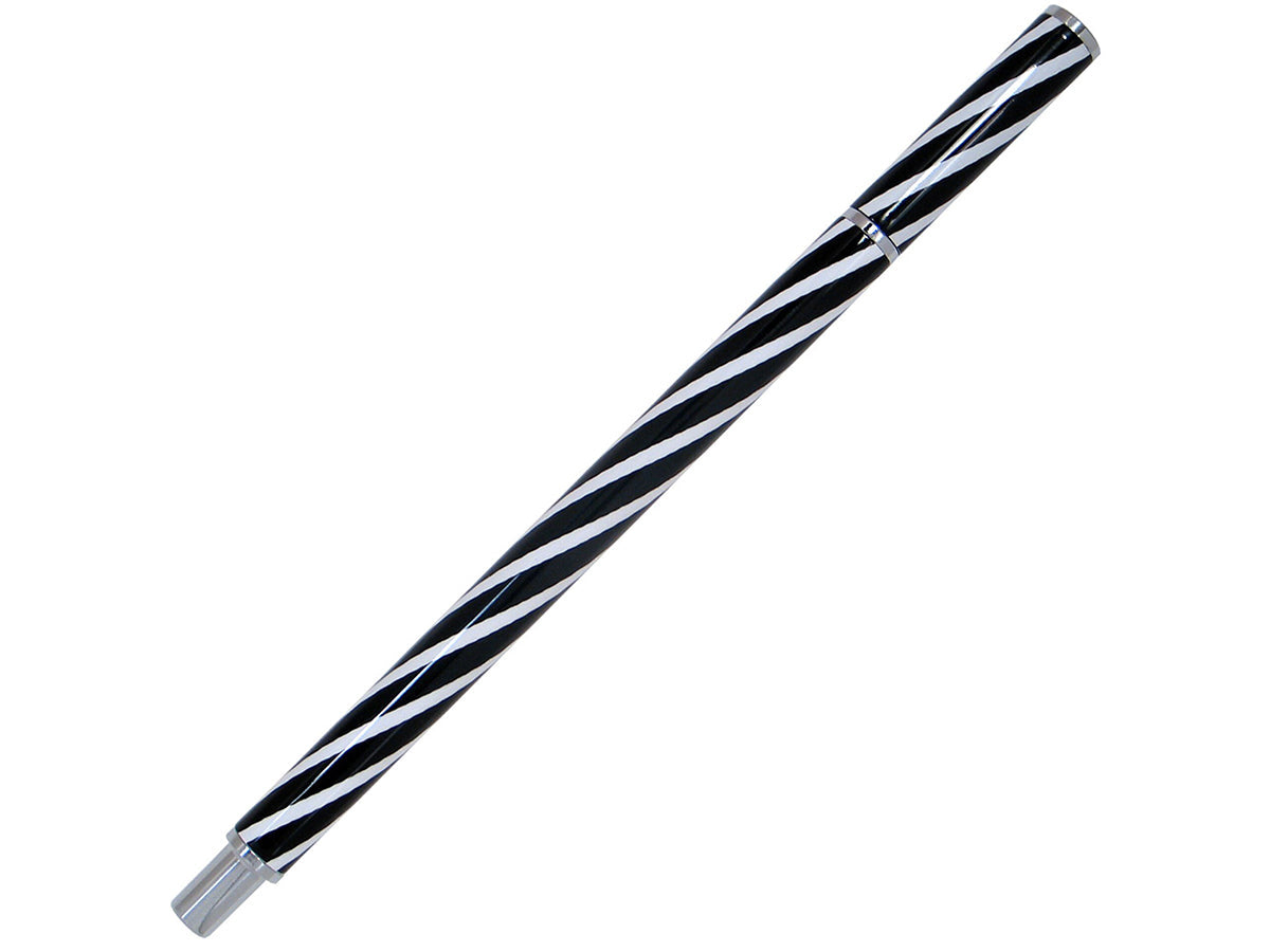 Stiletto "Candy Stripe" Roller Ball Pen, Design by Lella Vignelli