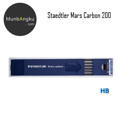 Staedtler Mars Carbon 2mm Leads for Leadholder 4B 2B B HB Blue Red Aussie Stock