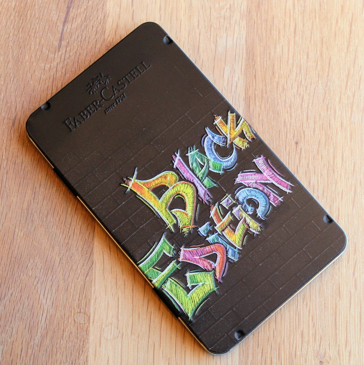 Black Edition Colored Pencils - Tin of 12