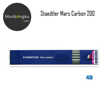 Staedtler Mars Carbon 2mm Leads for Leadholder 4B 2B B HB Blue Red Aussie Stock