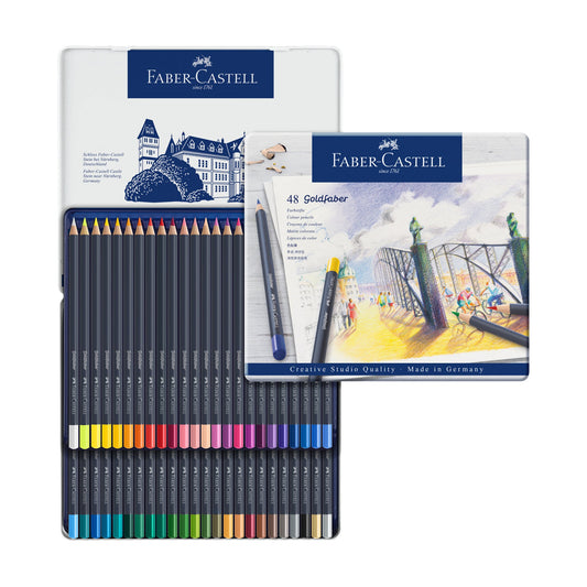 48-Pack Goldfaber Coloured Pencils