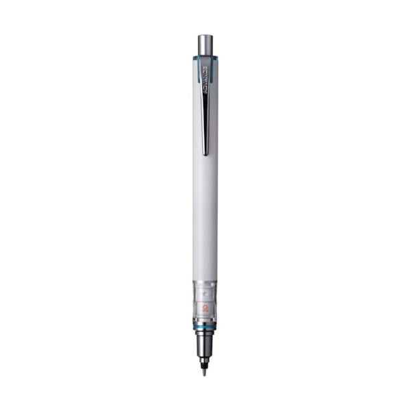 Uni Kuru Toga Advance Mechanical Pencil - 0.5 mm - White - Mechanical Pencils - Bunbougu