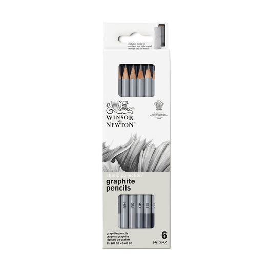 6-Pack Studio Graphite Pencils