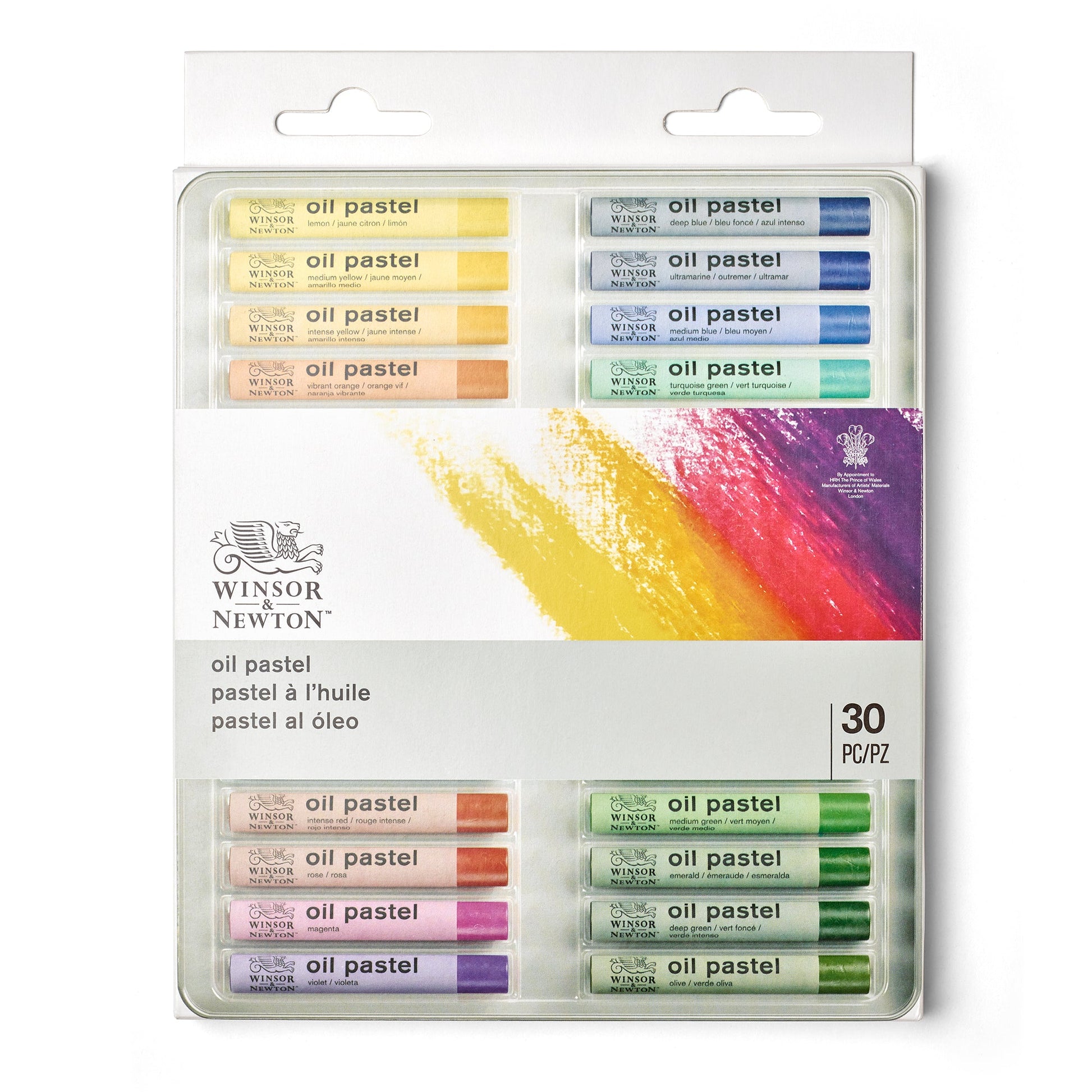 30-Pack Oil Pastels