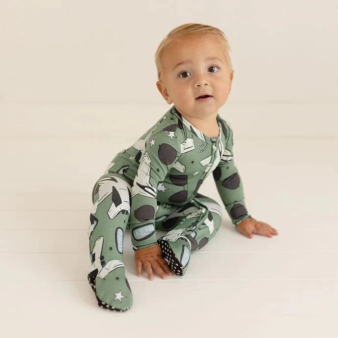 Airman Footie Zippered One Piece