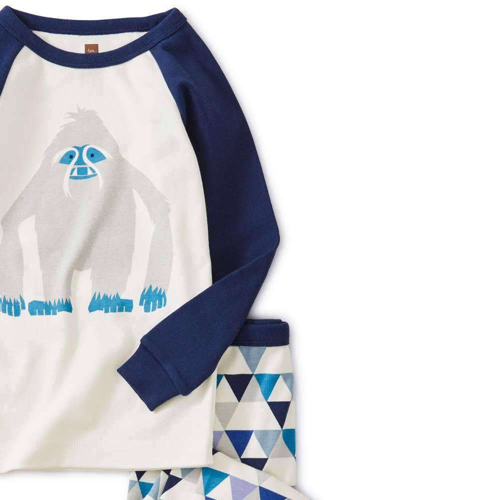 Tea Collection Yeti Raglan Pajamas