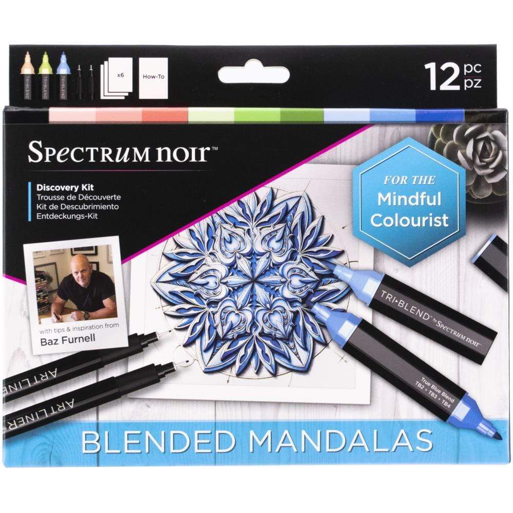 Spectrum Noir Discovery Kit  - Blended Mandalas